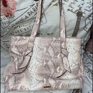 Snakeskin purse